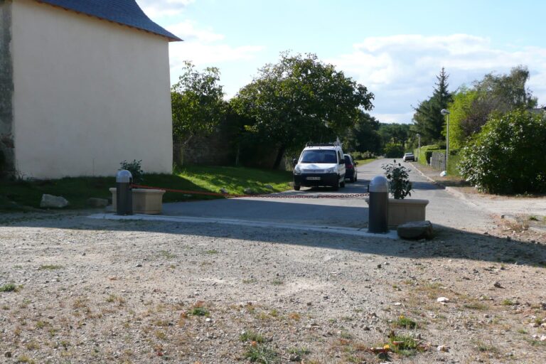 Installation barrière à chaîne automatique à Vannes 1
